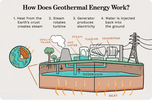 How does geothermal work?